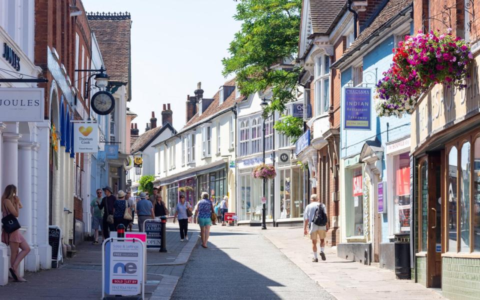 Sales in Woodbridge, Suffolk, spiked 69pc year-on-year in 2020 - Greg Balfour Evans/Alamy