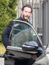 <p>Keanu Reeves is seen on Thursday in Berlin, where he’s filming the fourth installment of the<i> John Wick</i> franchise. </p>