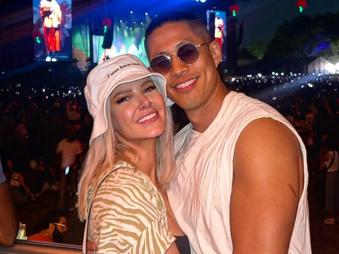 Ariana Madix with boyfriend Daniel Wai at Governors Ball in June 2023