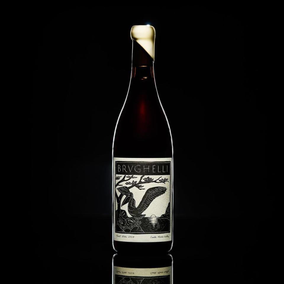 Brughelli Pinot Noir 2018 wine bottle