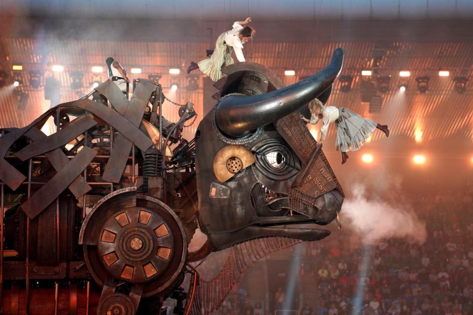 The Raging Bull has been a star of the Commonwealth Games (David Davies/PA) (PA Wire)