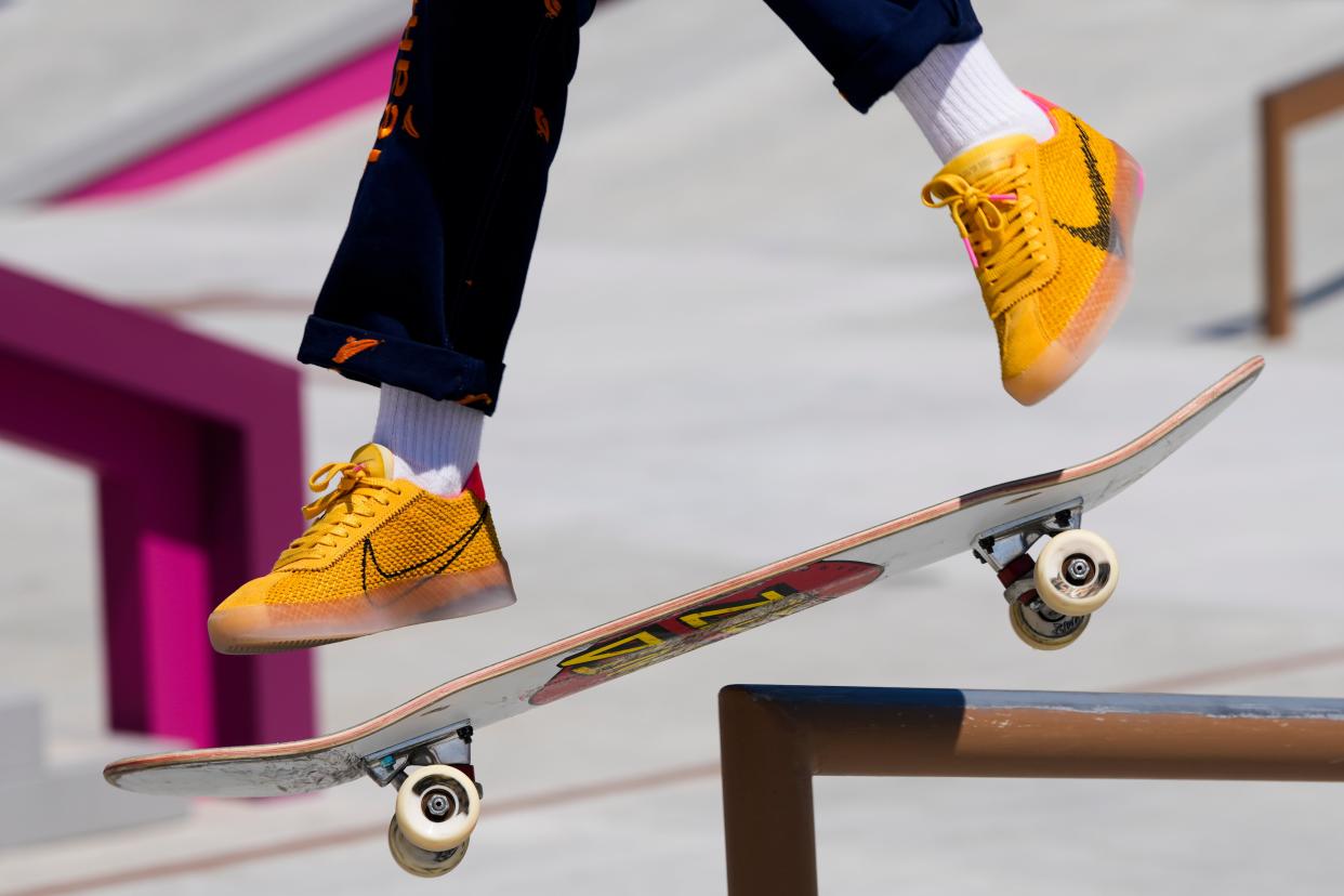 Tokyo Olympics Skateboarding (Copyright 2021 The Associated Press. All rights reserved)