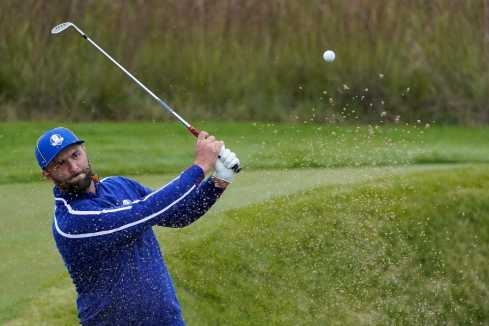 Jon Rahm is seeking a second straight Ryder Cup win to cap an eventful year (Jeff Roberson/AP) (AP)