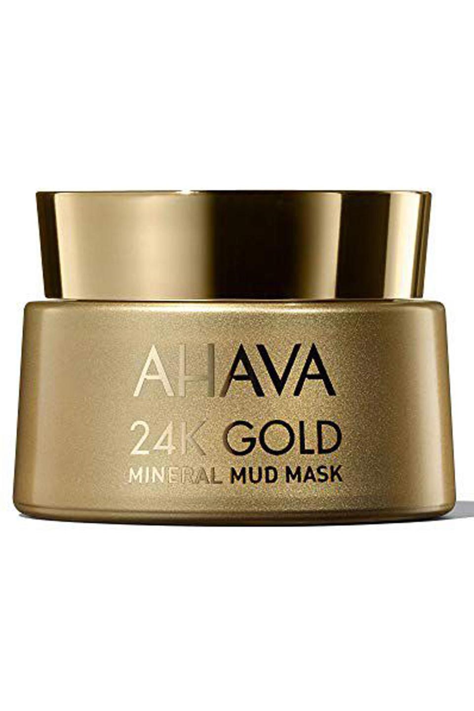 <p><strong>Ahava</strong></p><p>amazon.com</p><p><strong>$51.00</strong></p><p><a href="http://www.amazon.com/dp/B011UC0IS0/?tag=syn-yahoo-20&ascsubtag=%5Bartid%7C10049.g.4577%5Bsrc%7Cyahoo-us" rel="nofollow noopener" target="_blank" data-ylk="slk:Shop Now;elm:context_link;itc:0;sec:content-canvas" class="link ">Shop Now</a></p><p>It’s not just the packaging that makes this <a href="https://www.cosmopolitan.com/style-beauty/beauty/g10285431/best-face-masks/" rel="nofollow noopener" target="_blank" data-ylk="slk:face mask;elm:context_link;itc:0;sec:content-canvas" class="link ">face mask</a> so luxe. The formula is made with actual mud from the Dead Sea that works to clean pores and brighten dull skin. Plus, the subtle shimmer the 24-karat gold leaves behind is a nice (Midas) touch.</p>