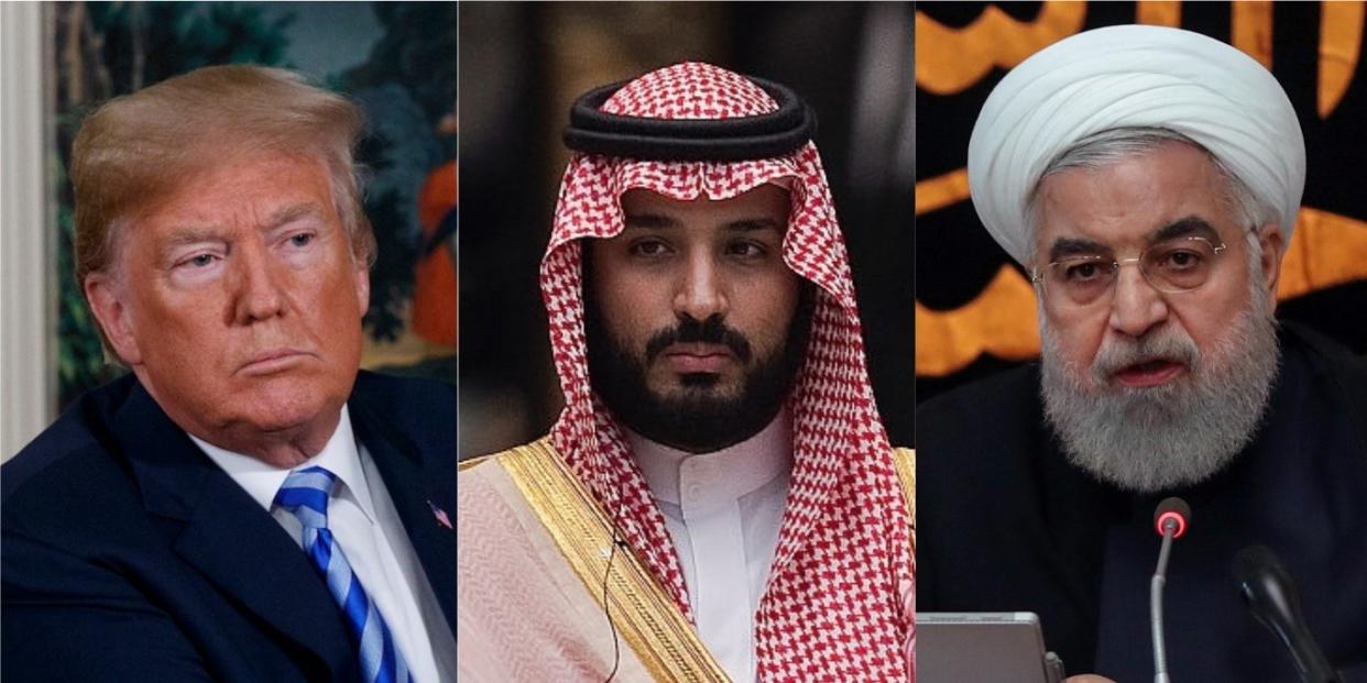 trump saudi iran mbs rouhani