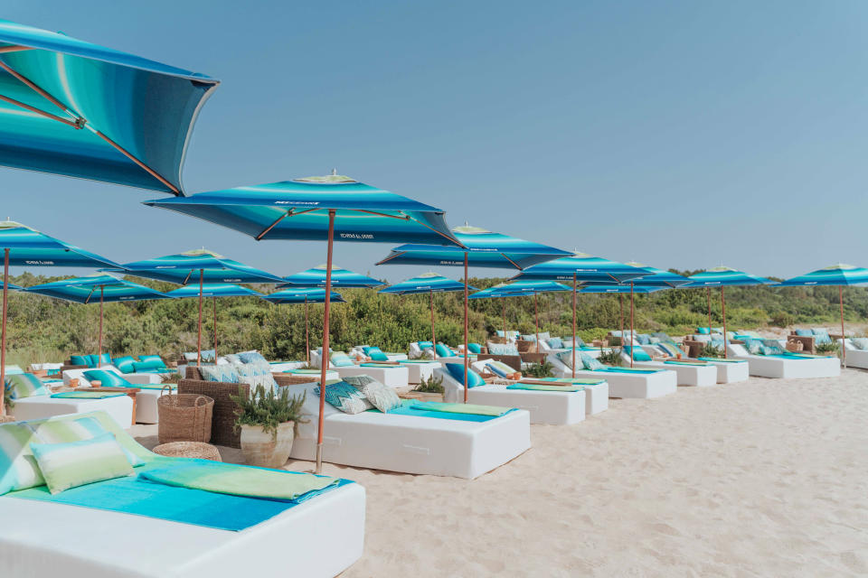 Missoni Resort Club at Nikki Beach Costa Smeralda, in Sardinia.