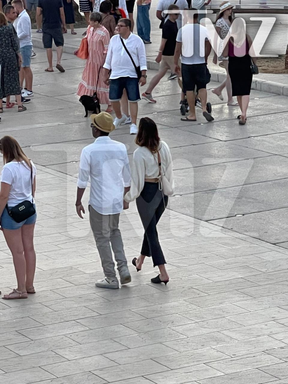 Chris Rock and Lake Bell in Croatia