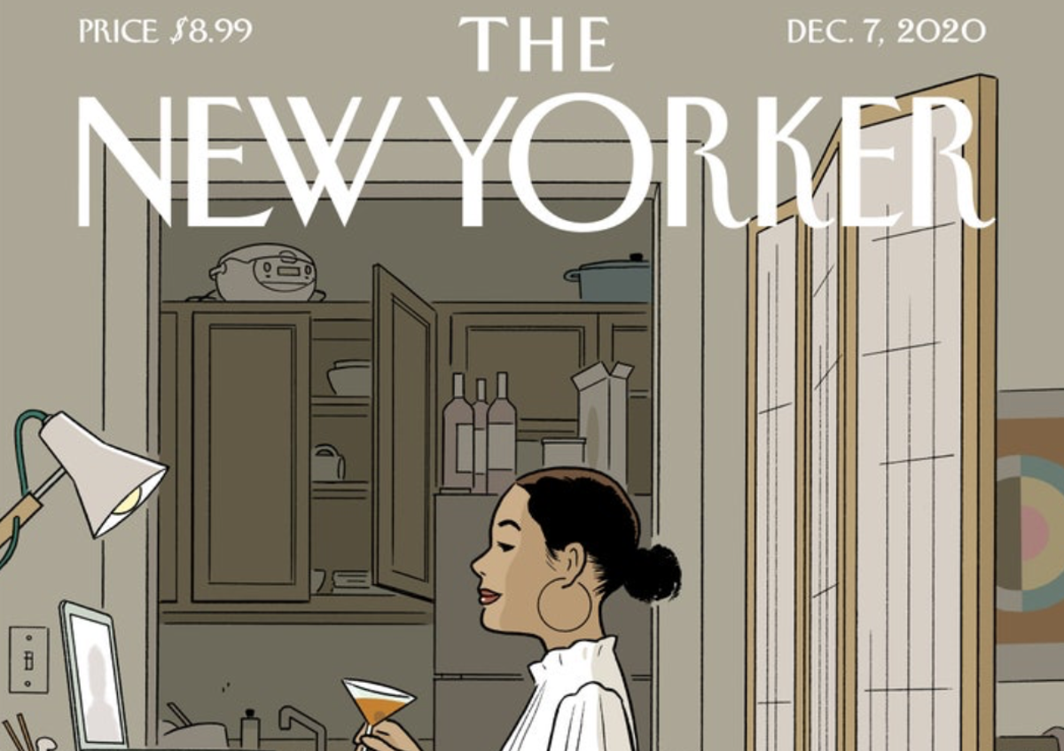 New Yorker cover goes viral for being relatable  (New Yorker/Adrian Tomine)