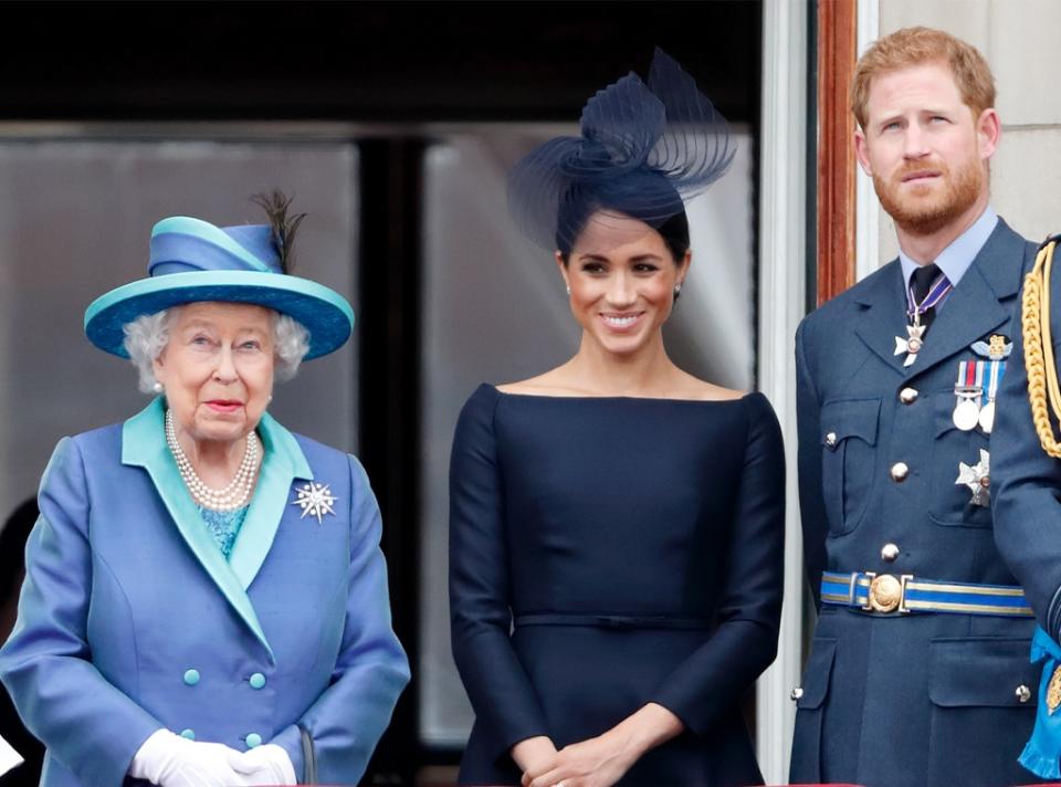 Prince Harry, Meghan Markle, Queen Elizabeth II
