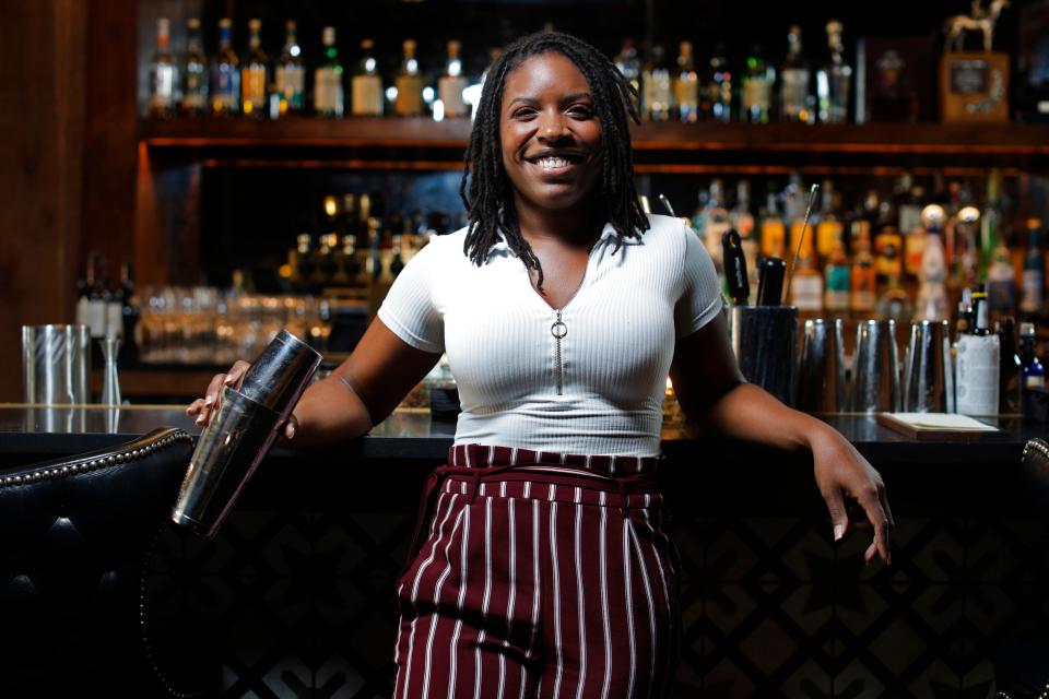 Loretha Kirk, seen here on Feb. 20 at The Jones Assembly, is ranked by the U.S. Bartending Guild as a World Class US Top 100 bartender for 2024.