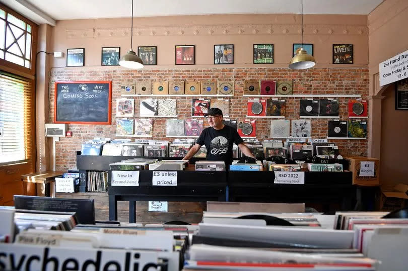 81 Renshaw record store in the city pictured Neil Tilly, managing director