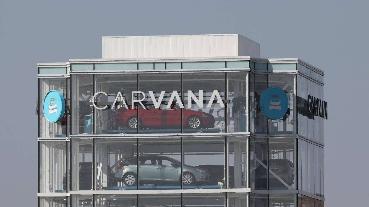 Carvana inventory skyrockets on checklist Q1 profits