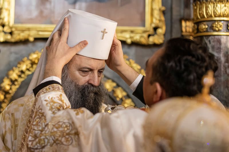 Serbian Orthodox Church enthrones its new Patriarch