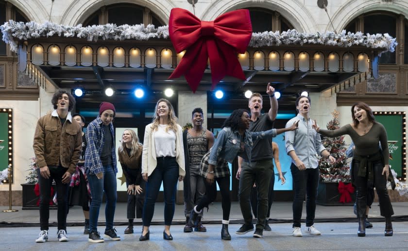 The cast of the Broadway musical "Jagged Little Pill" performed together for the first time in months, as part of the Macy's Thanksgiving Day Parade.