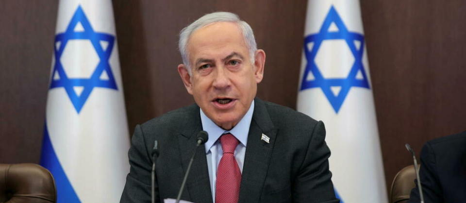 Benyamin Netanyahou et ses alliés d'extrême droite et ultraorthodoxes estiment que la réforme est nécessaire.  - Credit:ABIR SULTAN / POOL / EPA POOL / EPA