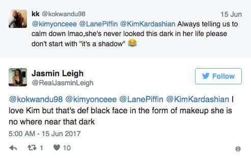 Fans hit back at suggestions that it was only a shadow. Source: Twitter