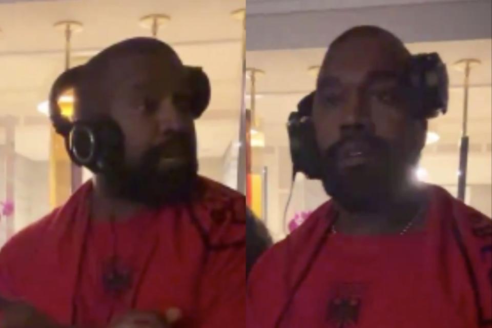 Kanye West on Instagram Live (Instagram / YesJulz)