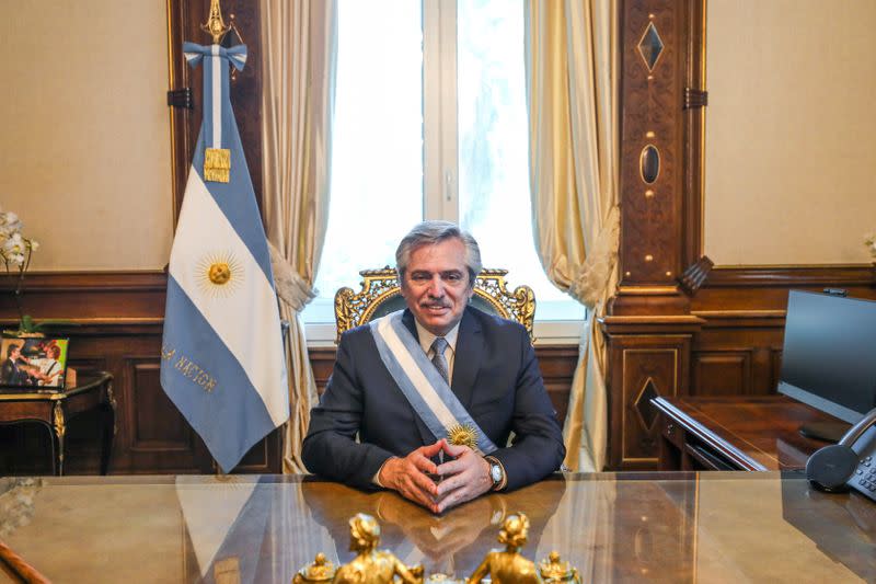 Inauguration of Argentina's President Alberto Fernandez in Buenos Aires