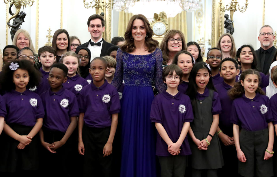 The Duchess Of Cambridge Hosts Gala Dinner For The 25th Anniversary Of Place2Be