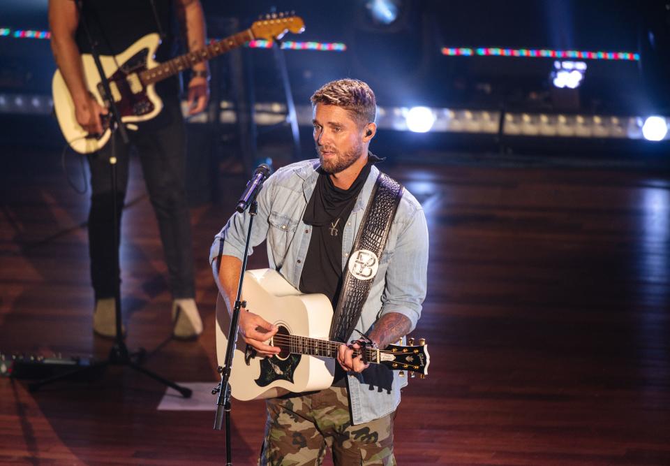 Singer-songwriter Brett Young will headline the Freeman Arts Pavilion in Selbyville on Friday.