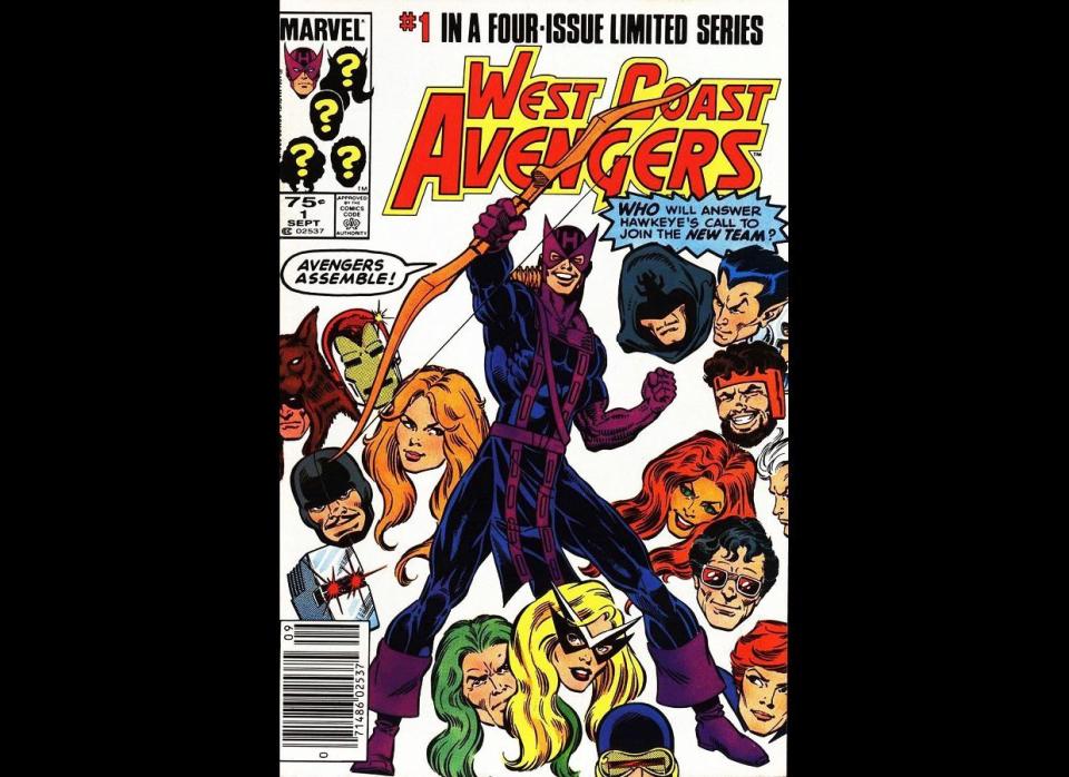 Marvel Comics editors sent Anthony Smith a 1984 cover featuring Hawkeye, a superhero whose hearing was temporarily damaged by a sonic arrow. (Marvel Entertainment)