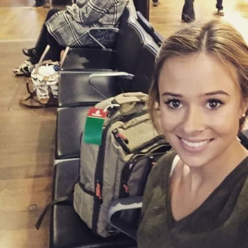 The brunette is heading to an island with 11 other singles to find love. Photo: Instagram