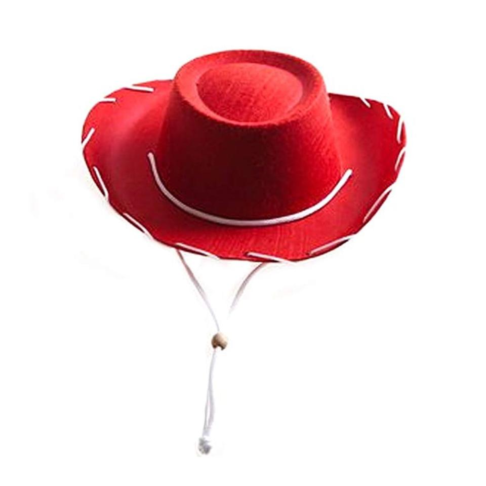 Children's Red Felt Cowboy Hat