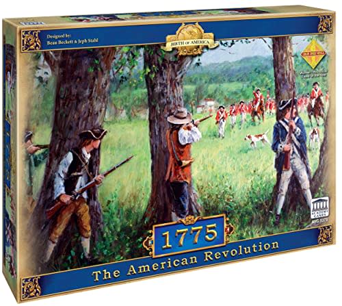 Academy Games | 1775 Rebellion The American Revolution | Board Game | 2 to 4 Players | 60 to 120 Minutes