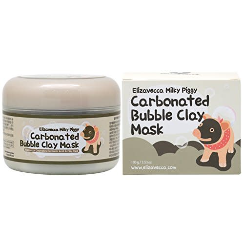 3) Elizavecca Milky Piggy Carbonated Bubble Clay Mask