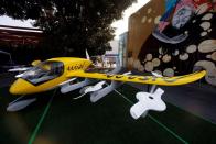 FILE PHOTO: Wisk aircraft shown at CoMotion LA conference in Los Angeles