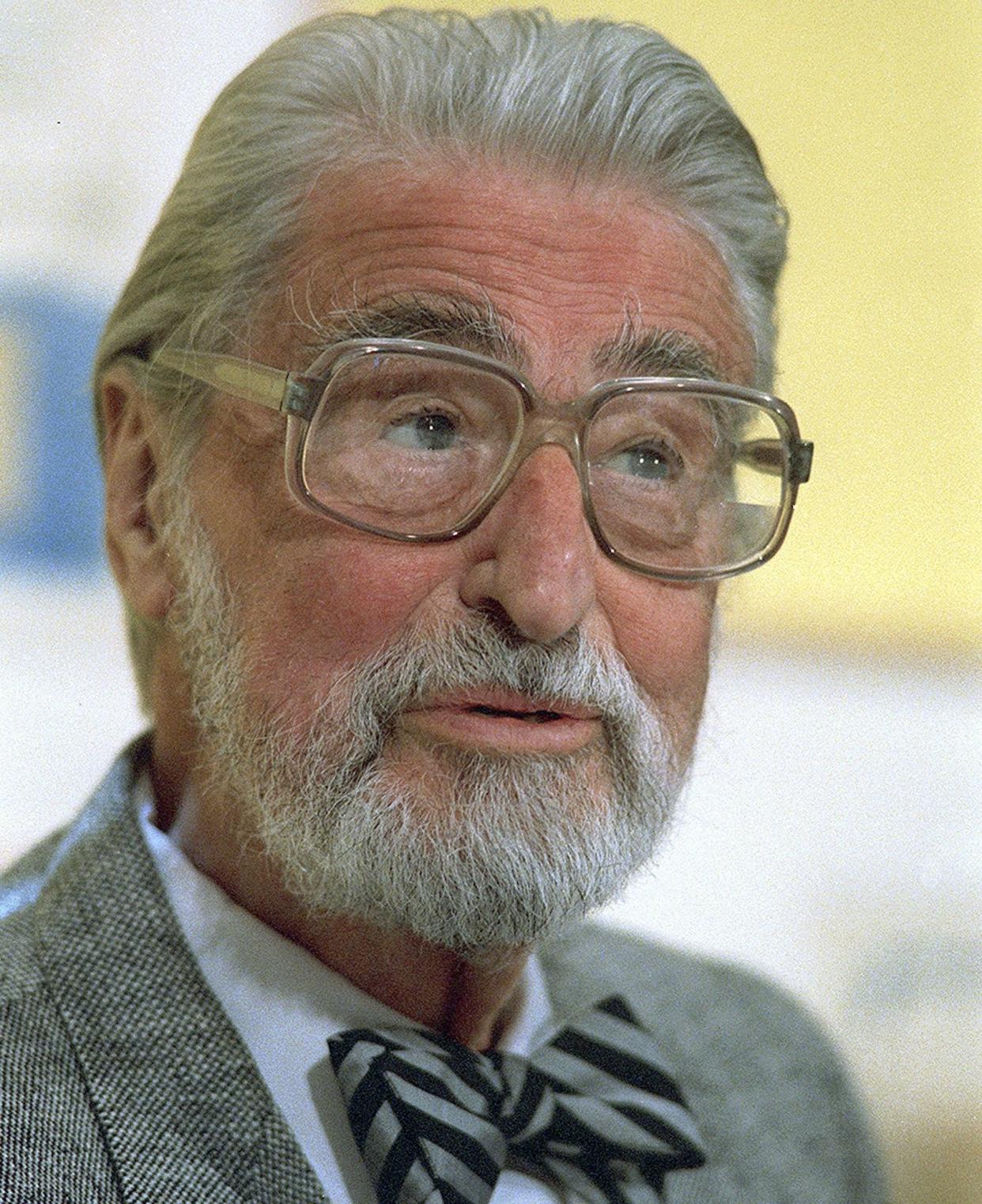 Theodor Seuss Geisel, known as Dr. Seuss, in 1987.