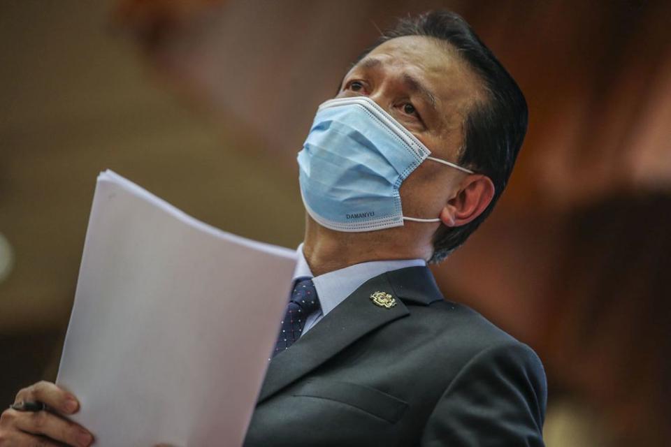 Health director-general Tan Sri Dr Noor Hisham Abdullah speaks during his daily press conference on Covid-19 in Putrajaya February 9, 2020. — Picture by Hari Anggara