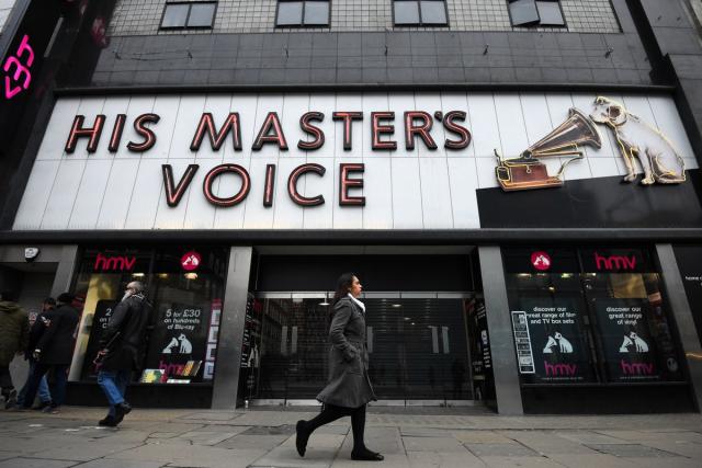 HMV&#x002019;s flagship store on Oxford Street in London before it shut (Kirsty O&#x002019;Connor/PA) (PA Archive)