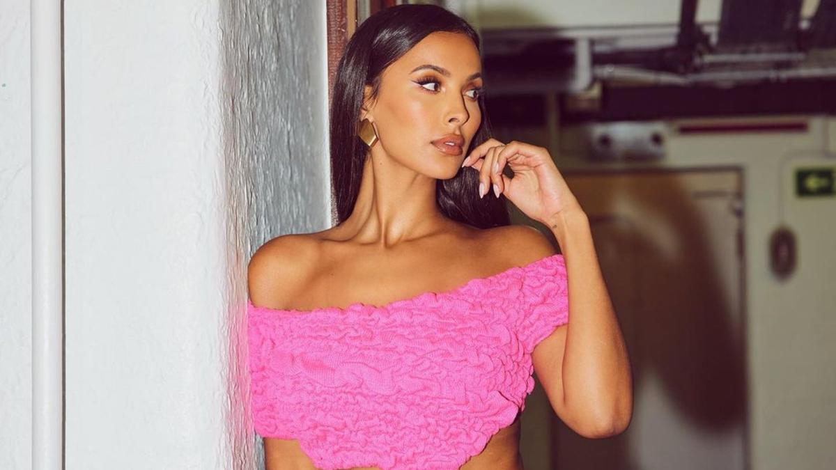 Maya Jama just borrowed Rihanna’s TikTok viral dress and made it her own