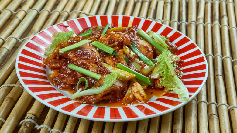 sweet and sour chicken