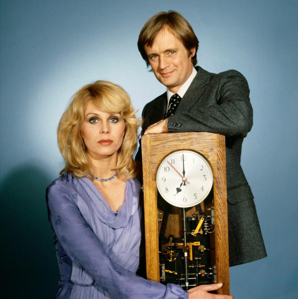 Time Joanna Lumley as Sapphire and David McCallum as Steel - Shutterstock