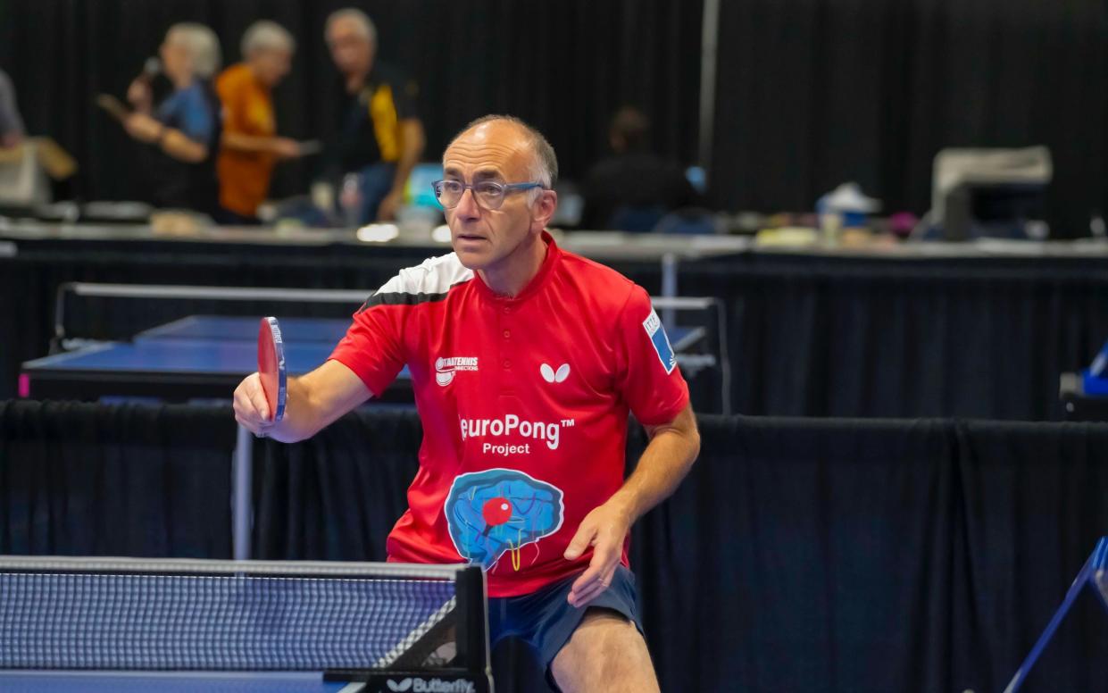 Dr Antonio Barbera, who has multiple sclerosis, is the founder and chief executive of Table Tennis Connections