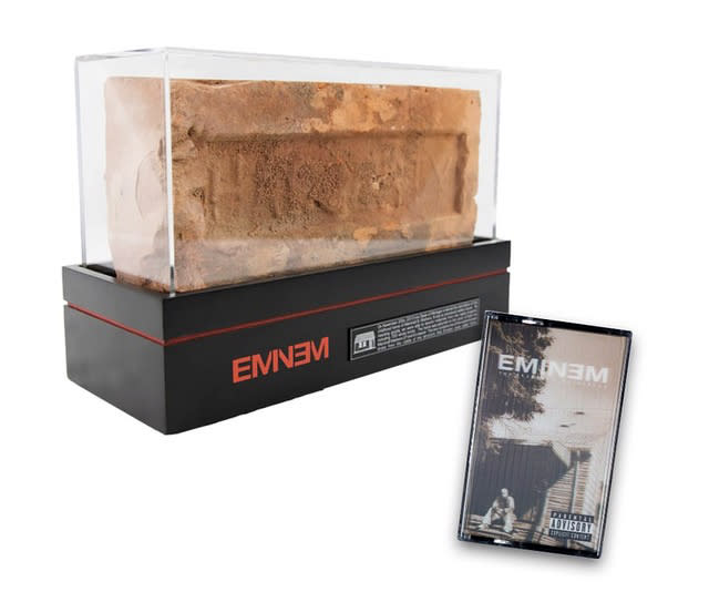 A brick from Eminem’s home