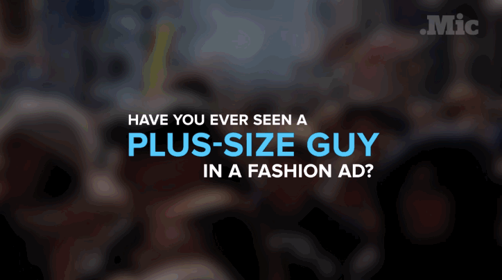 Female Plus-Size Models Are on the Rise. So Where Are All the Plus-Size Men?