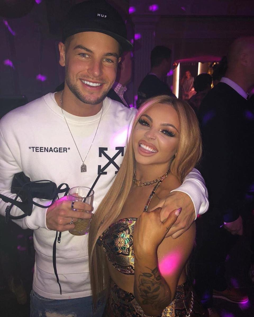 Chris Hughes and Jesy Nelson are now dating (Credit: Instagram)