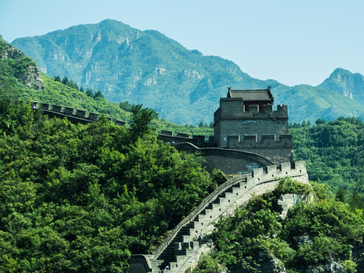 The great wall of China