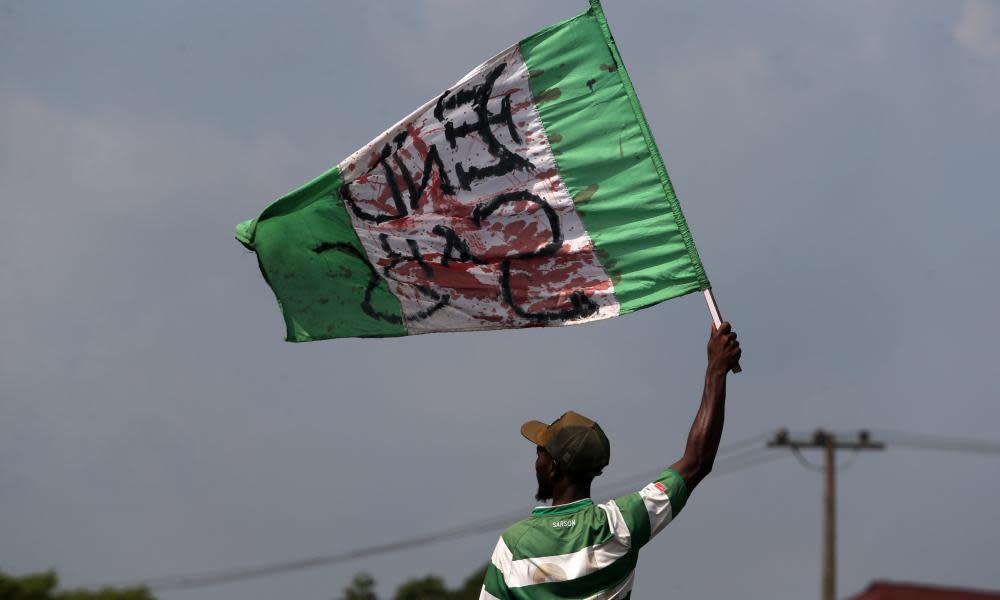 <span>Photograph: Akintunde Akinleye/EPA</span>