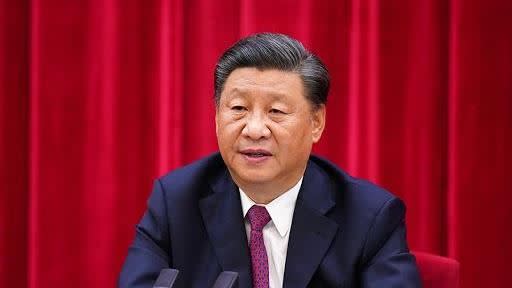 中國人權侵犯、科技濫用等，預計成為「氣候領袖視訊峰會」談論焦點之一。（圖／翻攝自新華網）