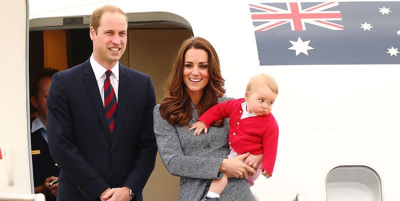 Every time Prince William travels with George