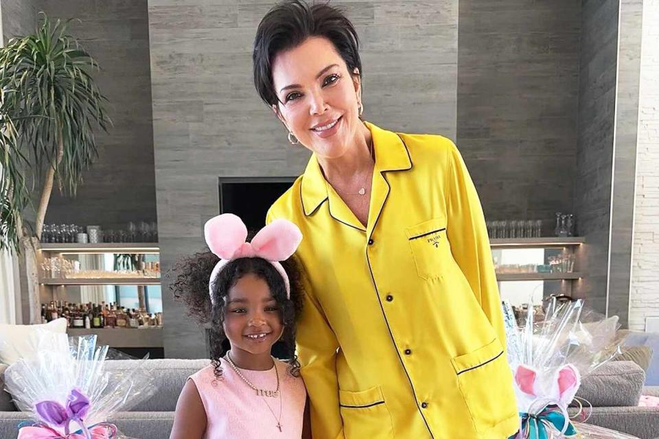 <p>Kris Jenner/Instagram</p> Kris Jenner shares photos of True on her 6th Birthday