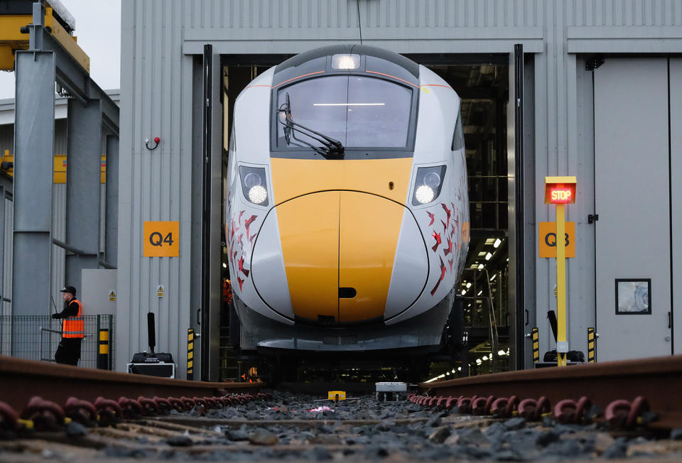 Hitachi launches it’s first British-built Intercity Train