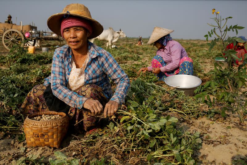 The Wider Image: From statues to toothpaste, the Myanmar village 'blessed' with marble bounty