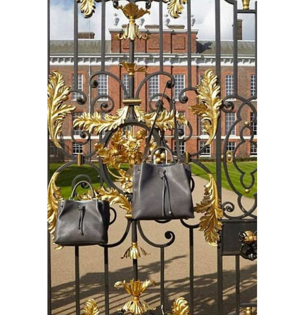 Mulberry bags at Kensington Palace.