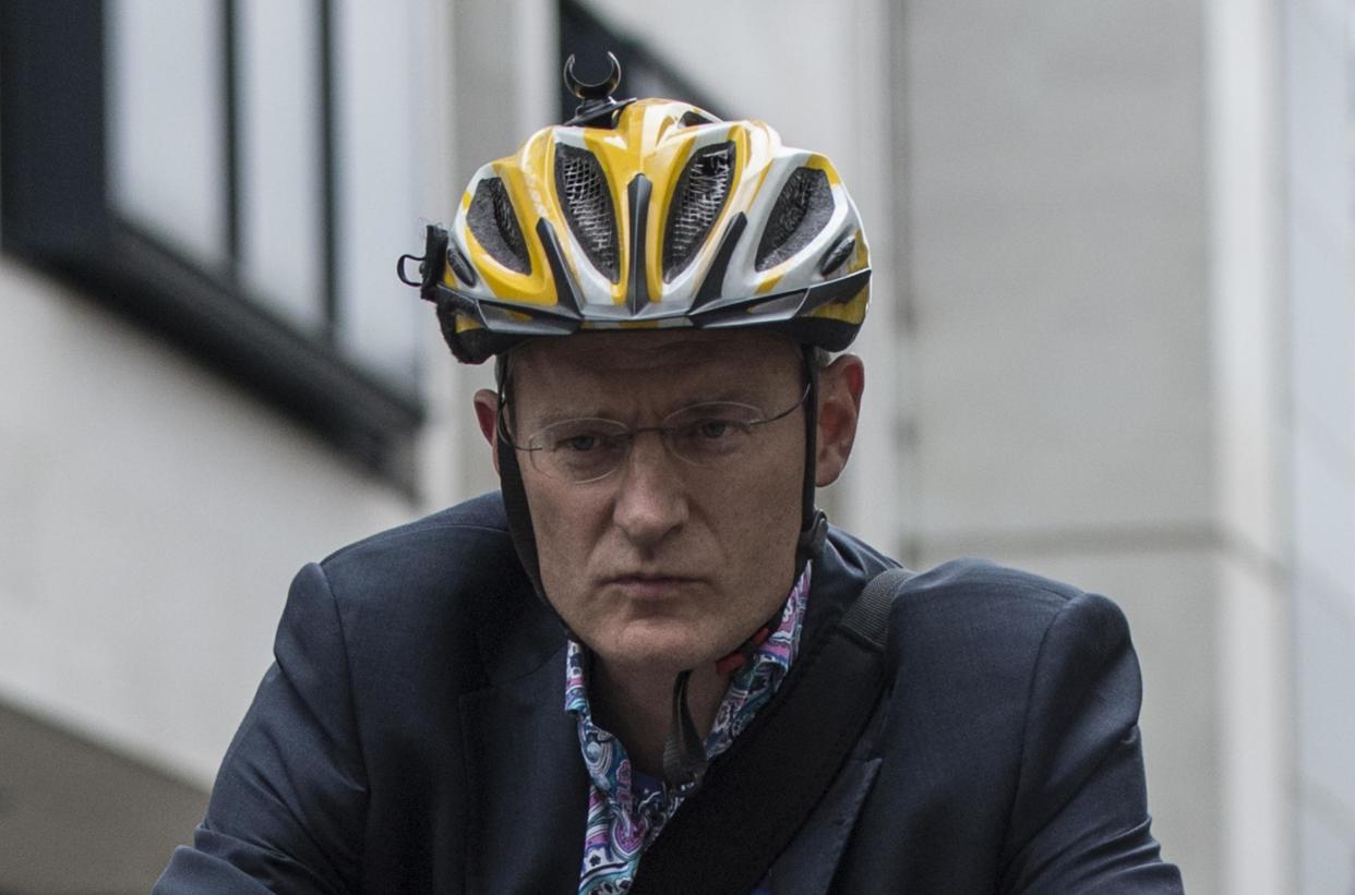 File Photo: BBC radio presenter Jeremy Vine has hit out at a motorist who almost knocked him off his bicycle: PA Archive/PA Images