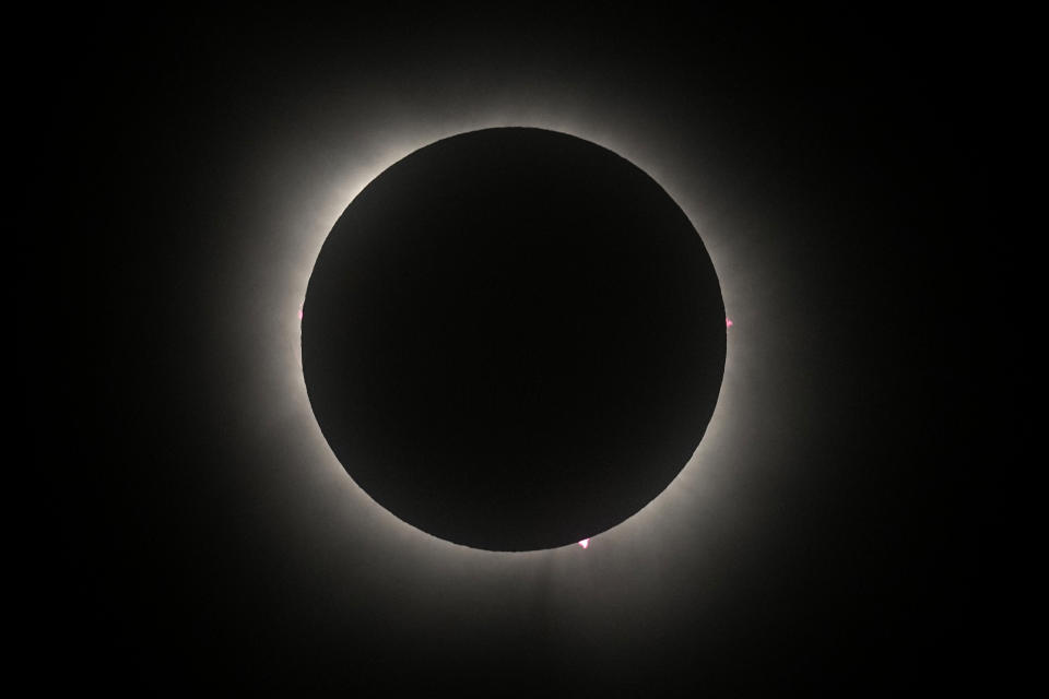 Eclipse solar total en Texas, EEUU